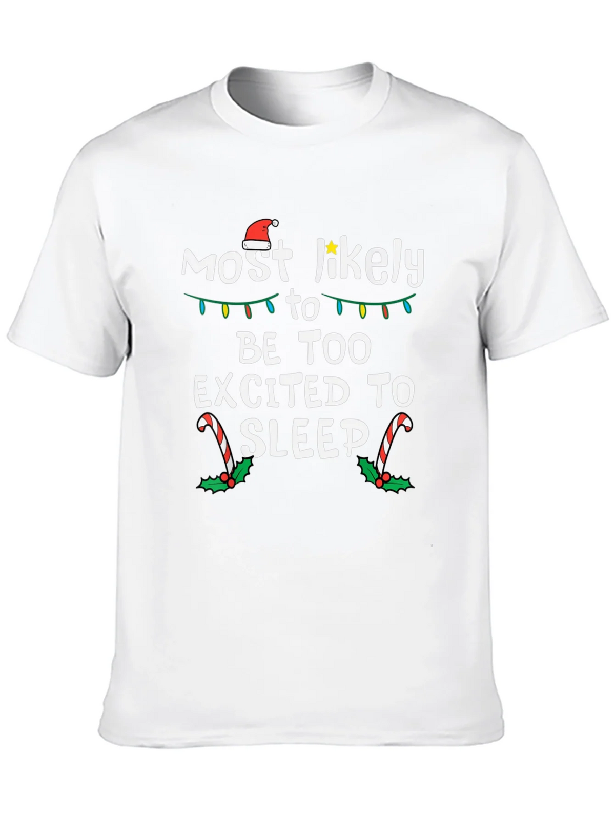 Funny Christmas T-Shirt - Most Likely To Be Too Excited To product image 9