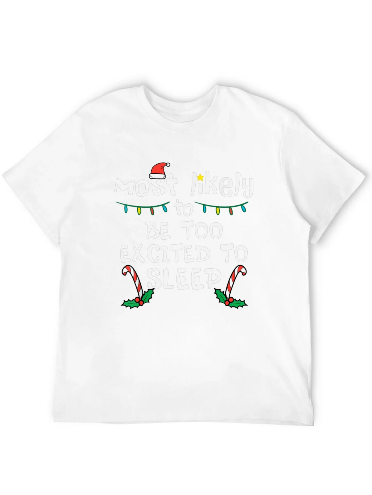 Funny Christmas T-Shirt - Most Likely To Be Too Excited To product image 11