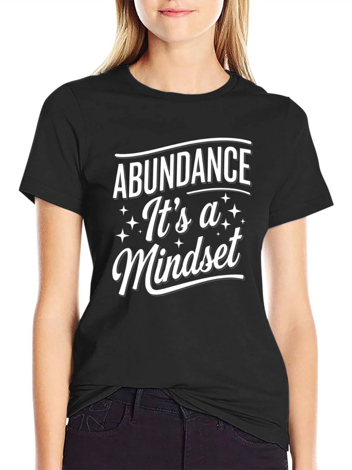 Abundance Mindset Graphic Tee - Motivational T-Shirt product image 2