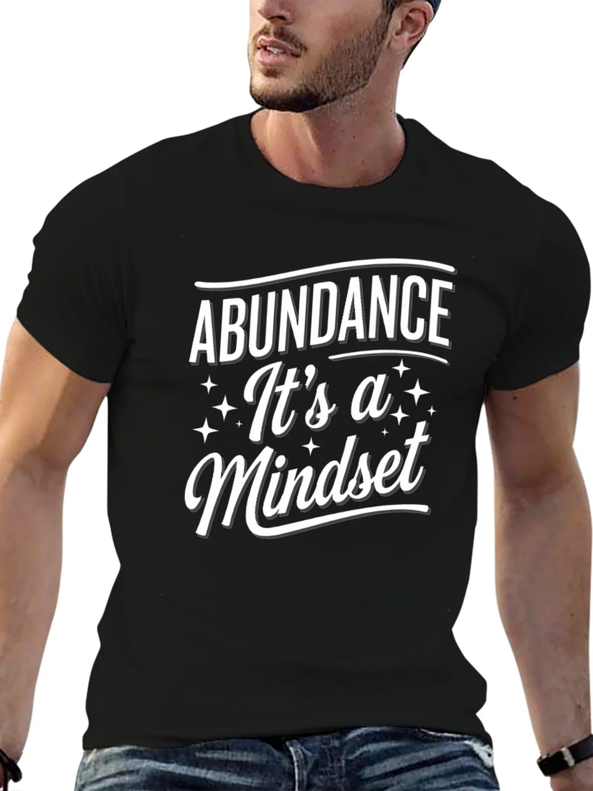 Abundance Mindset Graphic Tee - Motivational T-Shirt product image 5