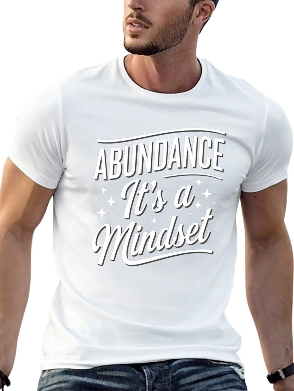 Abundance Mindset Graphic Tee - Motivational T-Shirt product image 9
