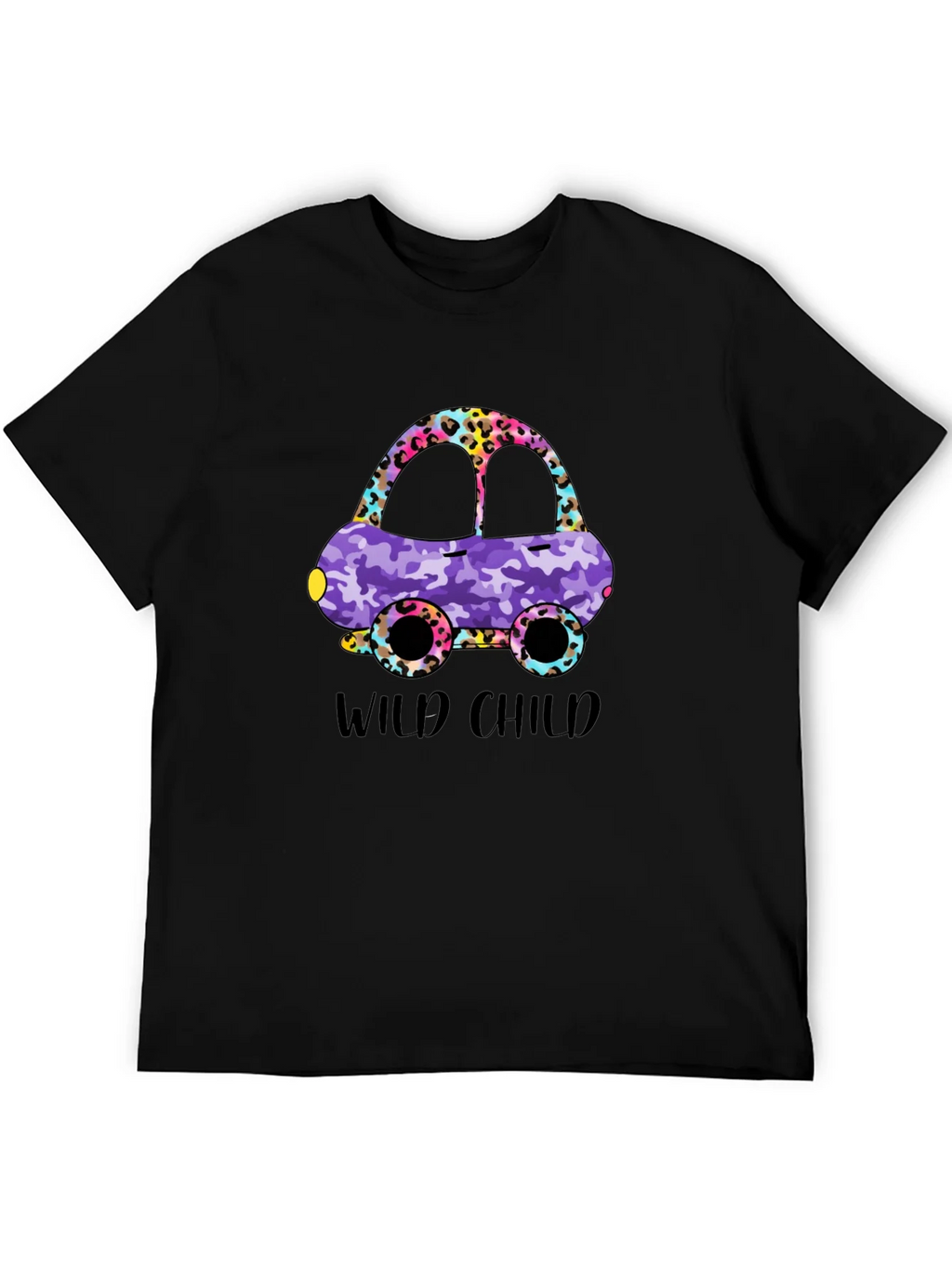 Wild Child Car Graphic T-Shirt - Fun Design product image 5