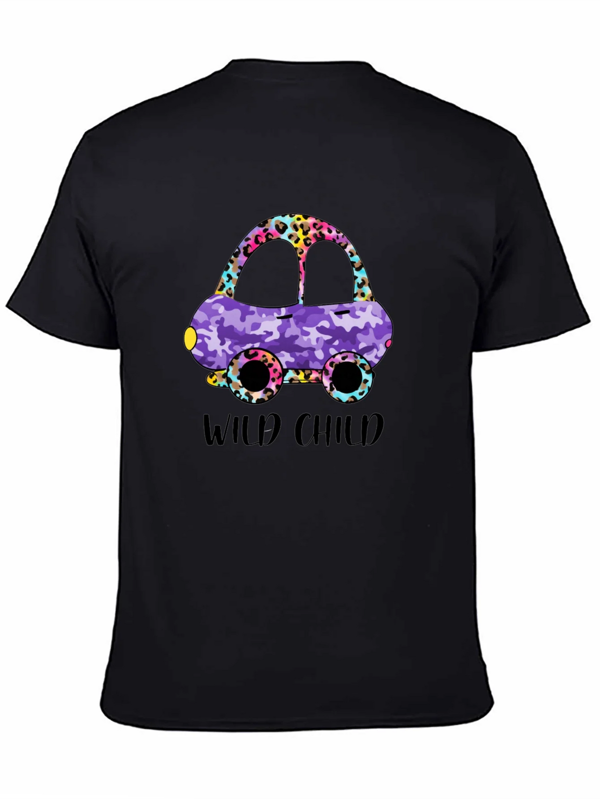 Wild Child Car Graphic T-Shirt - Fun Design product image 4