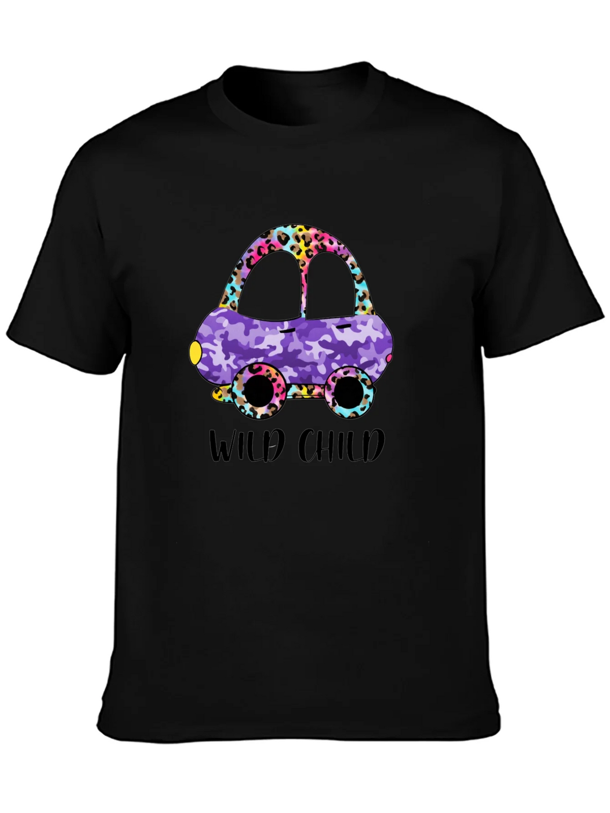 Wild Child Car Graphic T-Shirt - Fun Design product image 3