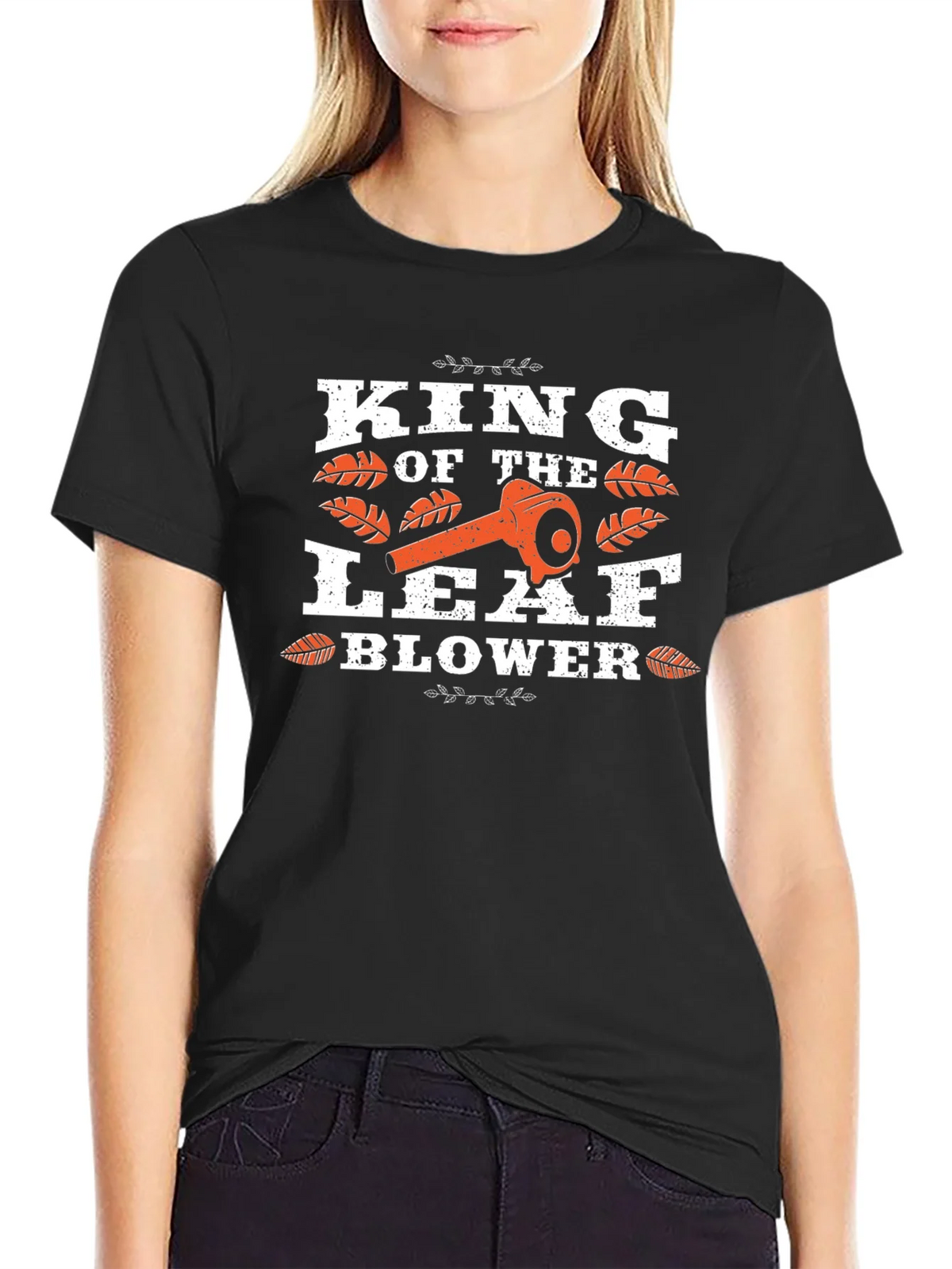 King of the Leaf Blower T-Shirt product image 2