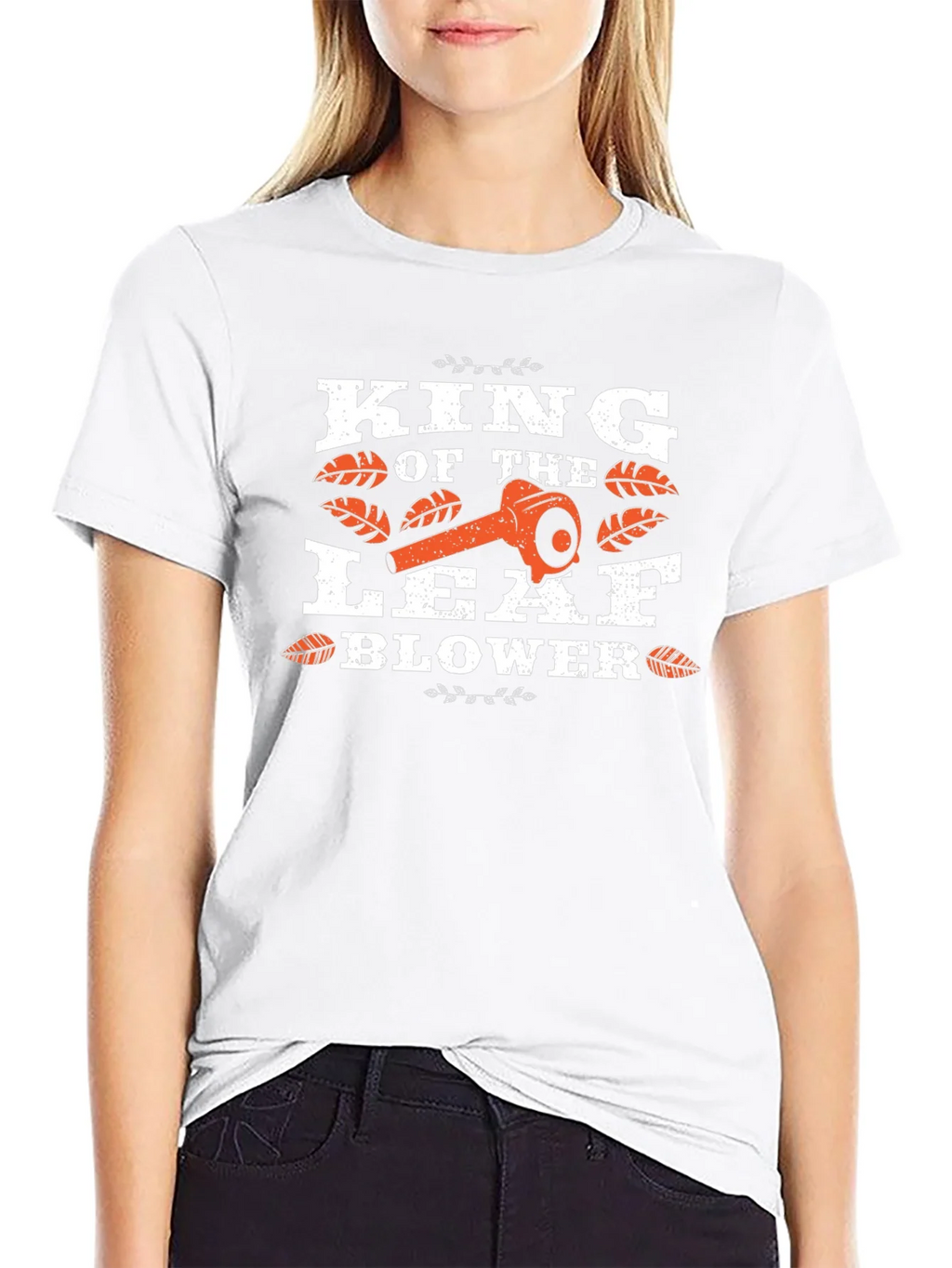 King of the Leaf Blower T-Shirt product image 8