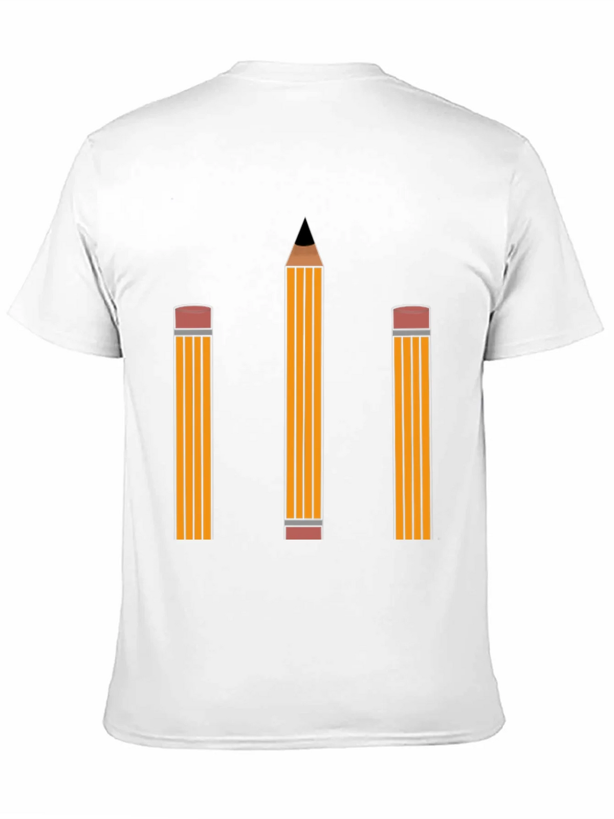 Pencil Graphic Tee - Black Cotton Shirt product image 10