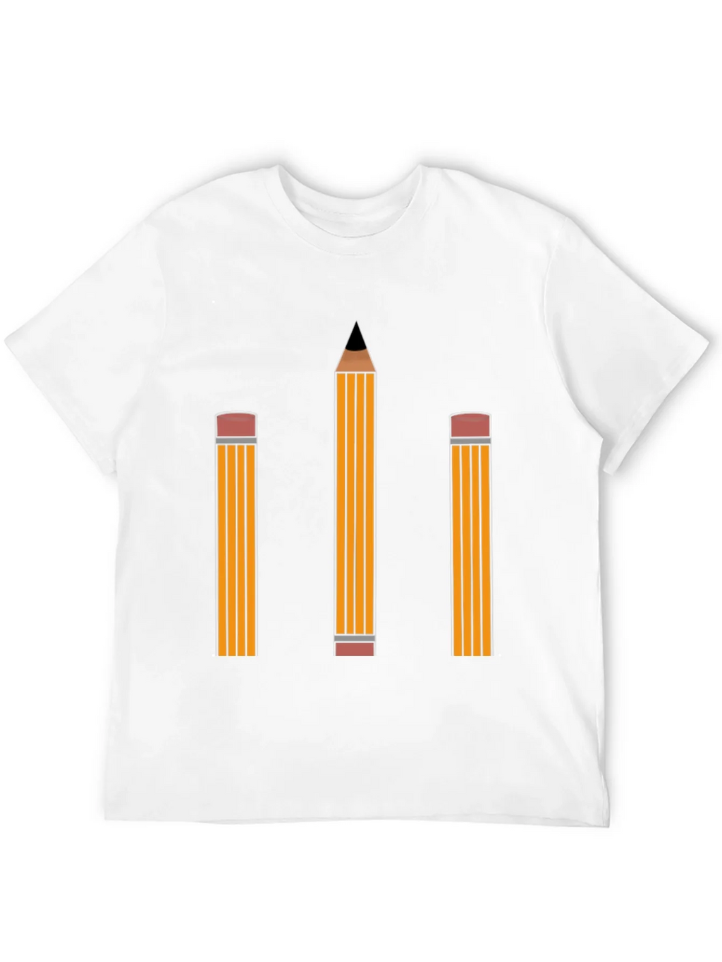 Pencil Graphic Tee - Black Cotton Shirt product image 11