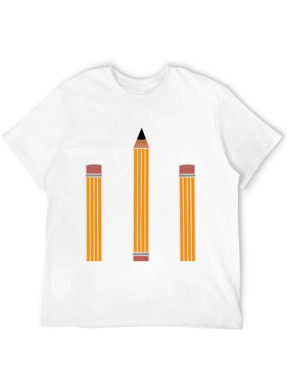 Pencil Graphic Tee - Black Cotton Shirt product image 11
