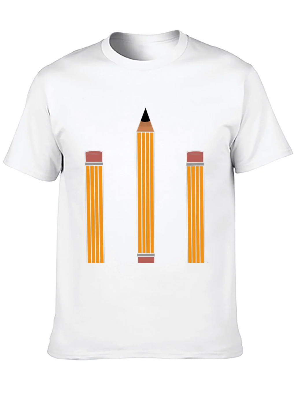 Pencil Graphic Tee - Black Cotton Shirt product image 9