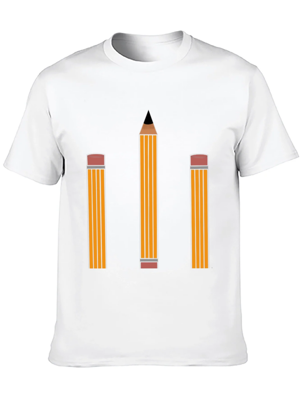 Pencil Graphic Tee - Black Cotton Shirt product image 9
