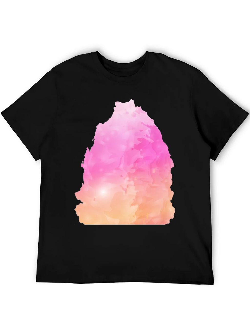 Abstract Colorful Graphic Print Crew Neck T-Shirt product image 5
