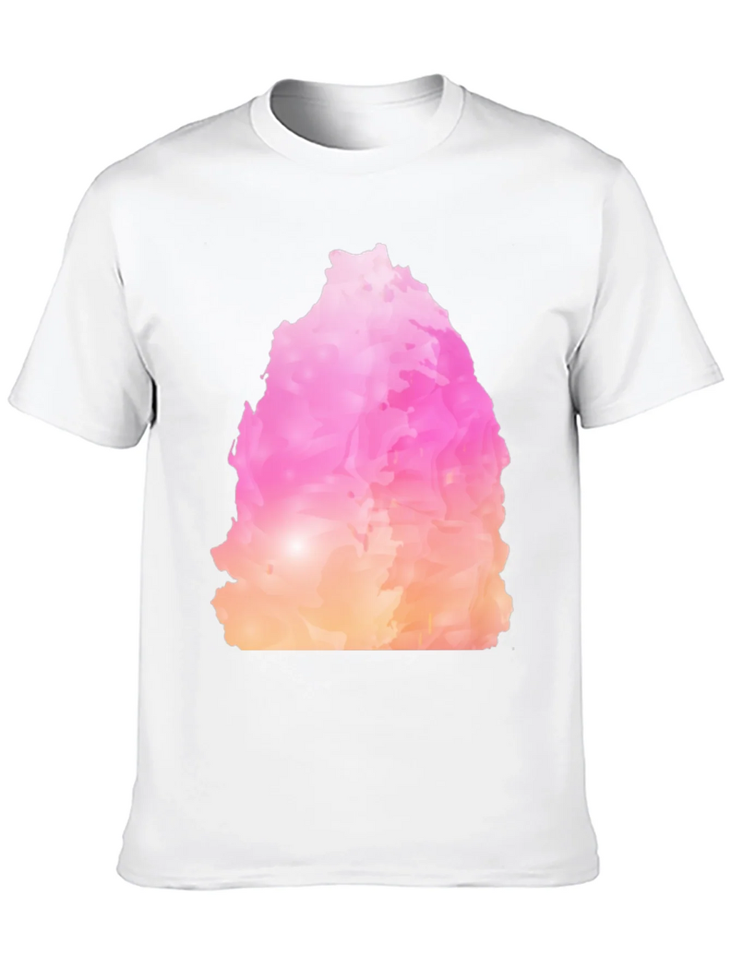 Abstract Colorful Graphic Print Crew Neck T-Shirt product image 9