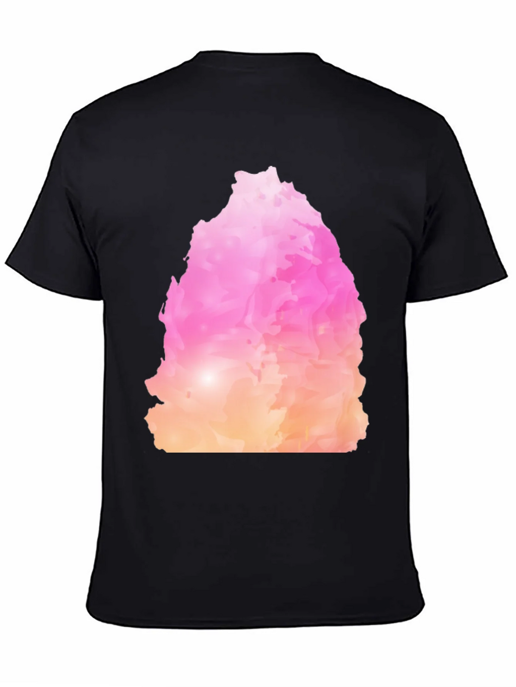 Abstract Colorful Graphic Print Crew Neck T-Shirt product image 4
