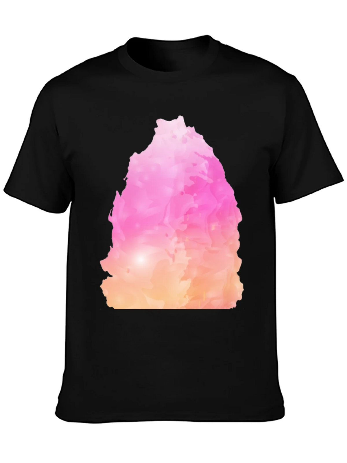 Abstract Colorful Graphic Print Crew Neck T-Shirt product image 3