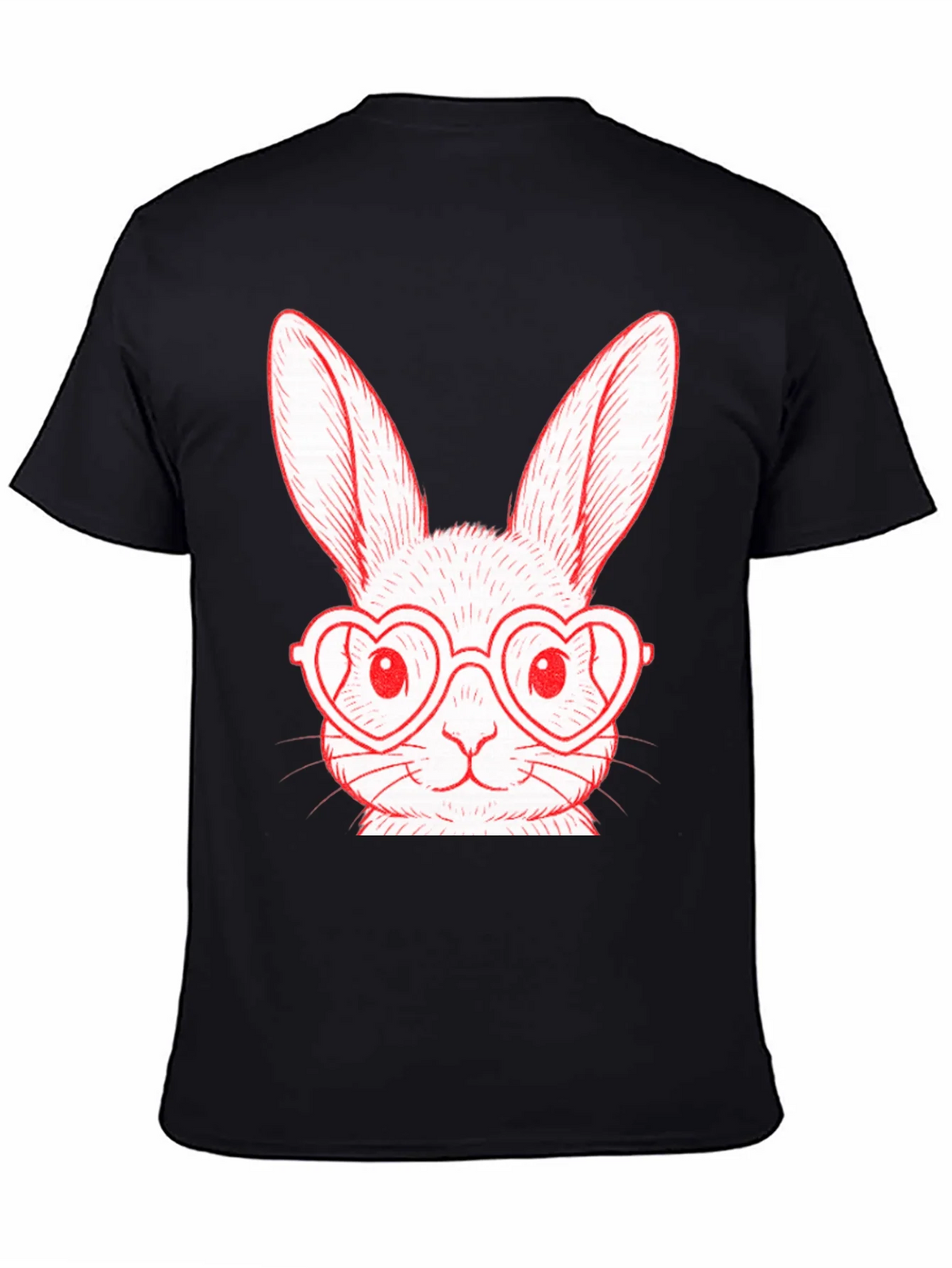 Bunny Heart Glasses T-Shirt product image 4