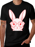 Bunny Heart Glasses T-Shirt product image 1