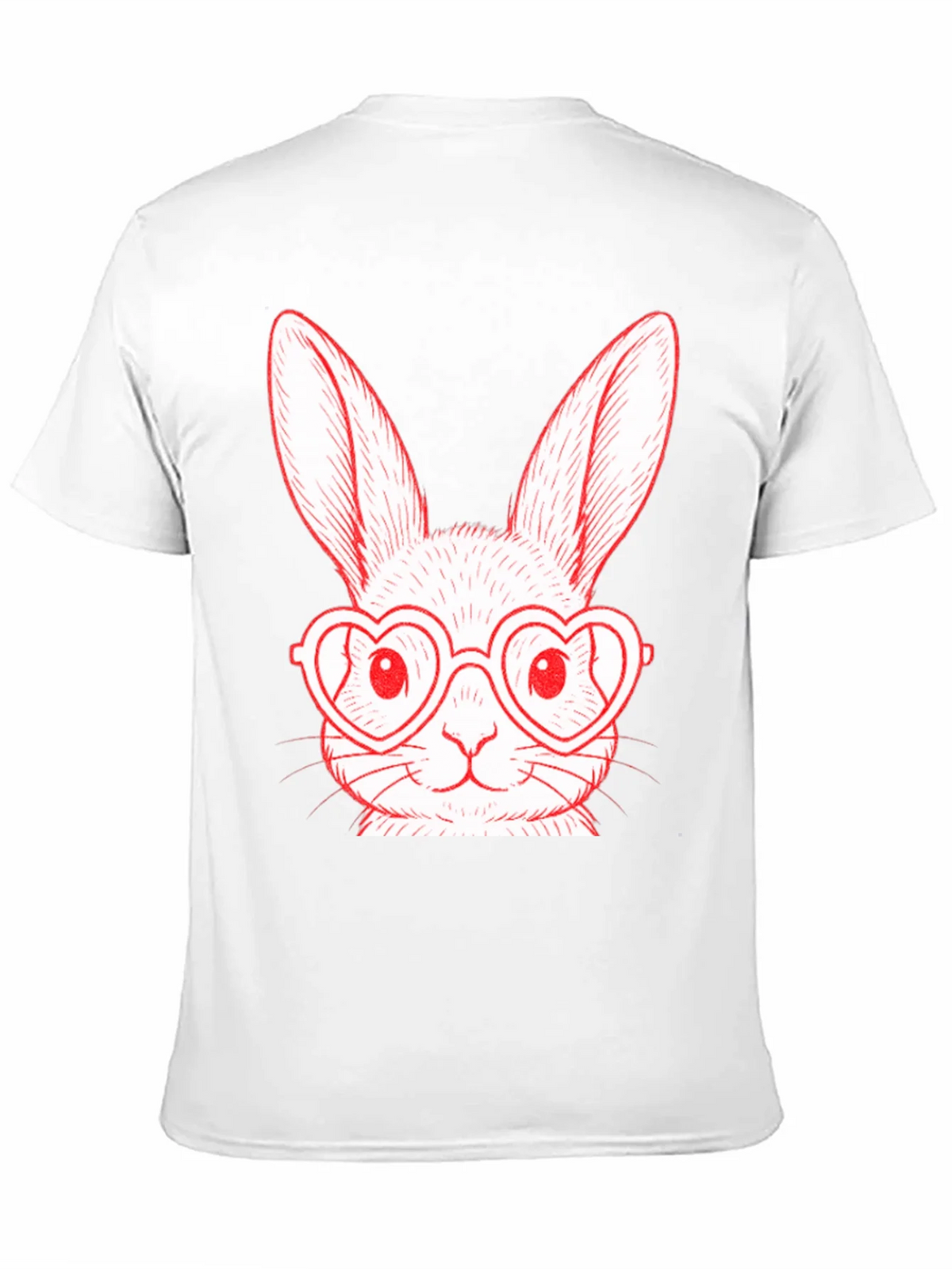 Bunny Heart Glasses T-Shirt product image 10