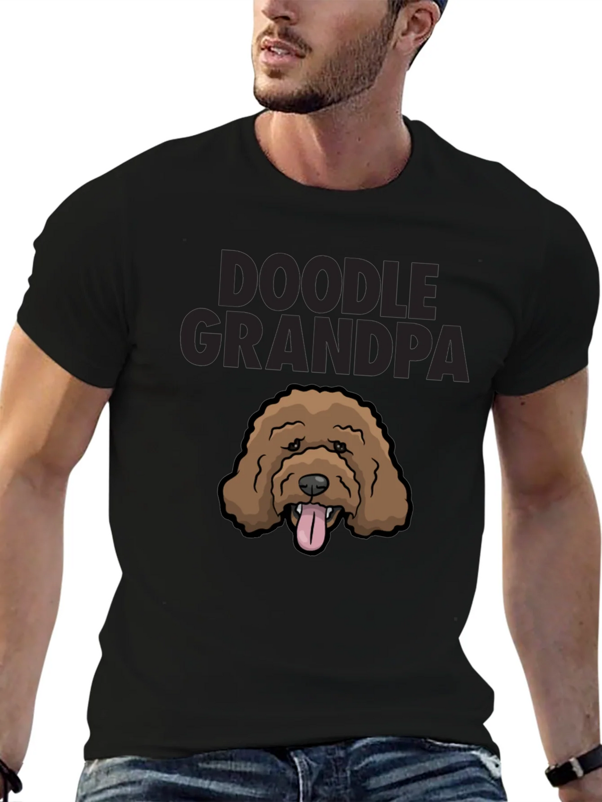 Doodle Grandpa T-Shirt - Cute Dog Lover Tee product image 6