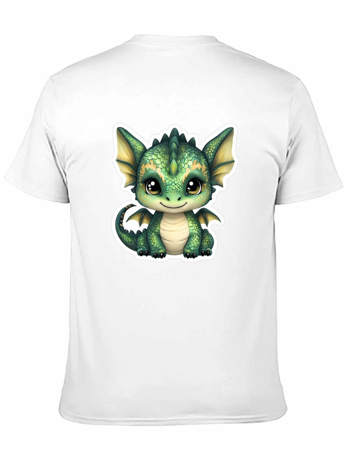 Cute Dragon Graphic Tee - Soft Black Cotton Shirt product image 10
