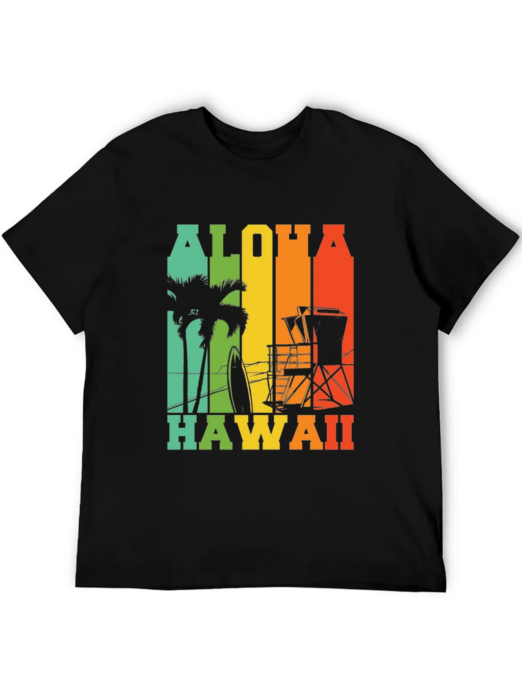 Aloha Hawaii Graphic Tee - Island Vibes product image 5