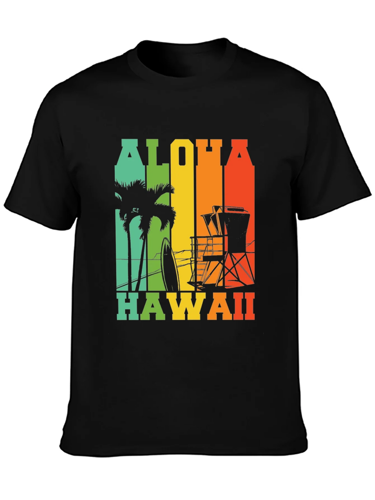 Aloha Hawaii Graphic Tee - Island Vibes product image 3