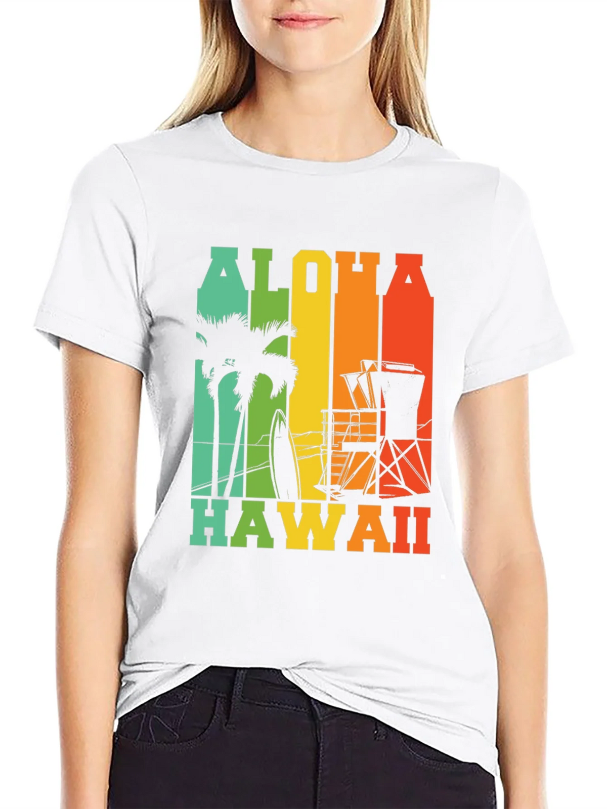 Aloha Hawaii Graphic Tee - Island Vibes product image 8