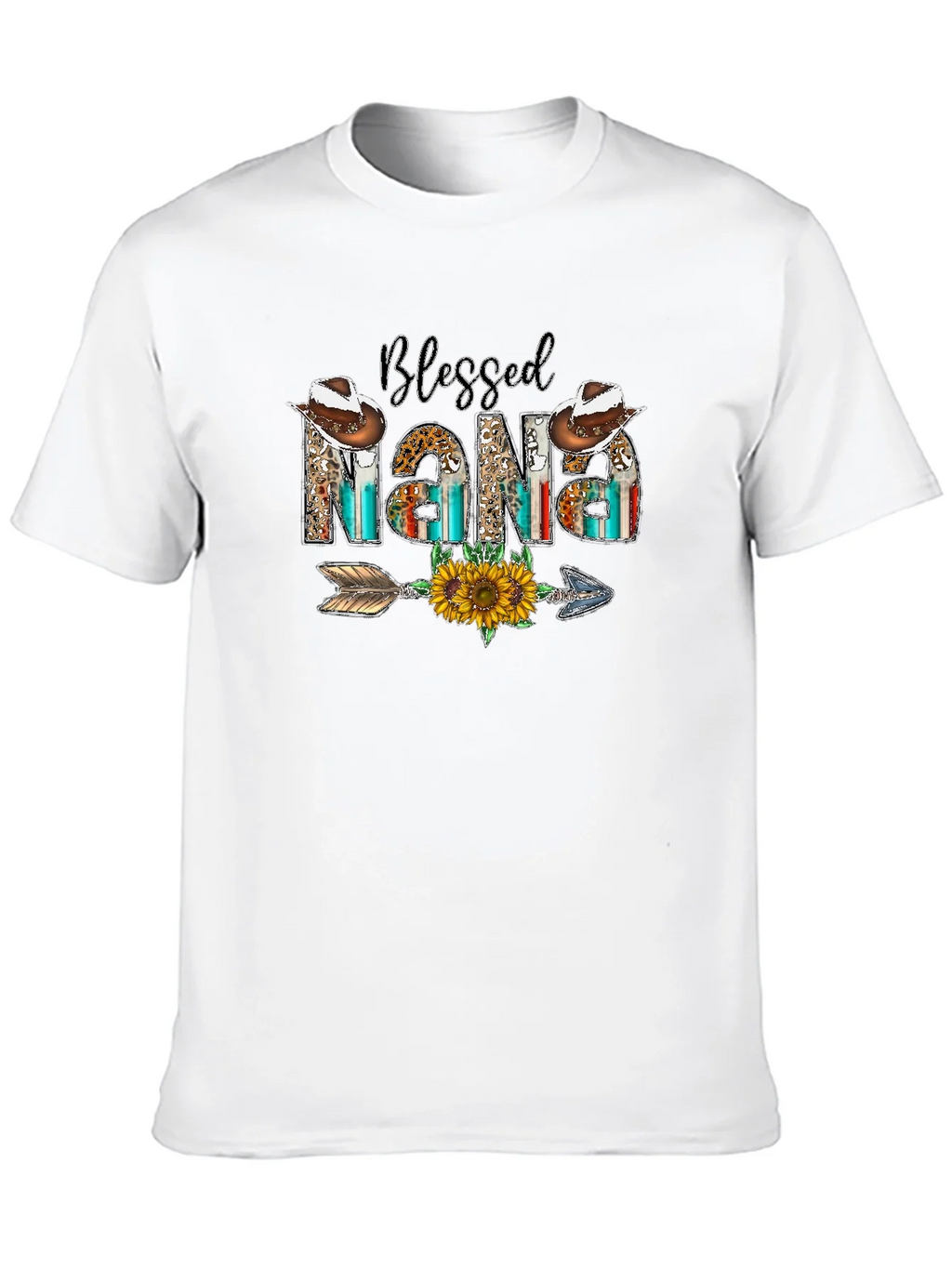 Blessed Nana Graphic T-Shirt
