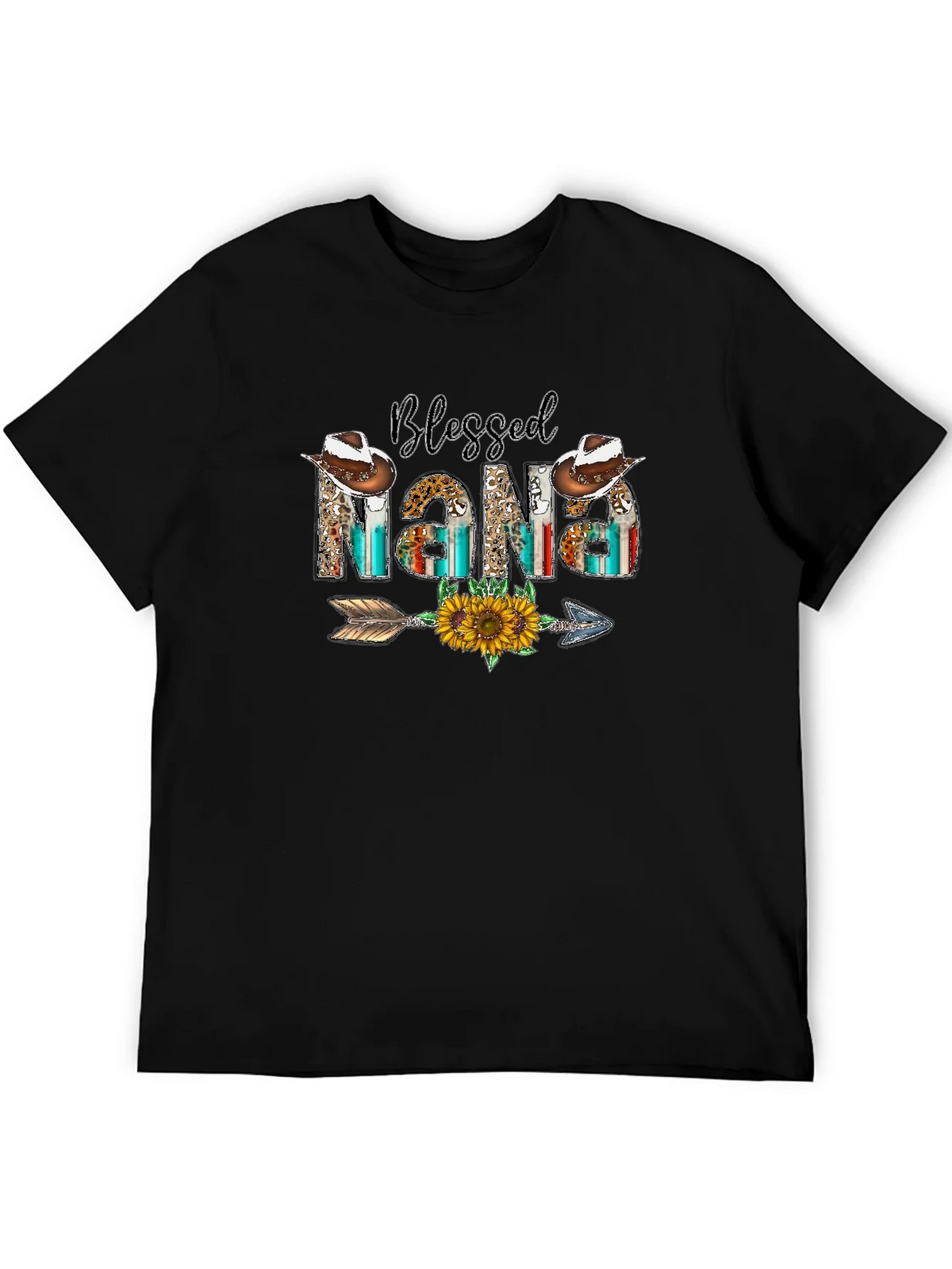 Blessed Nana Graphic T-Shirt