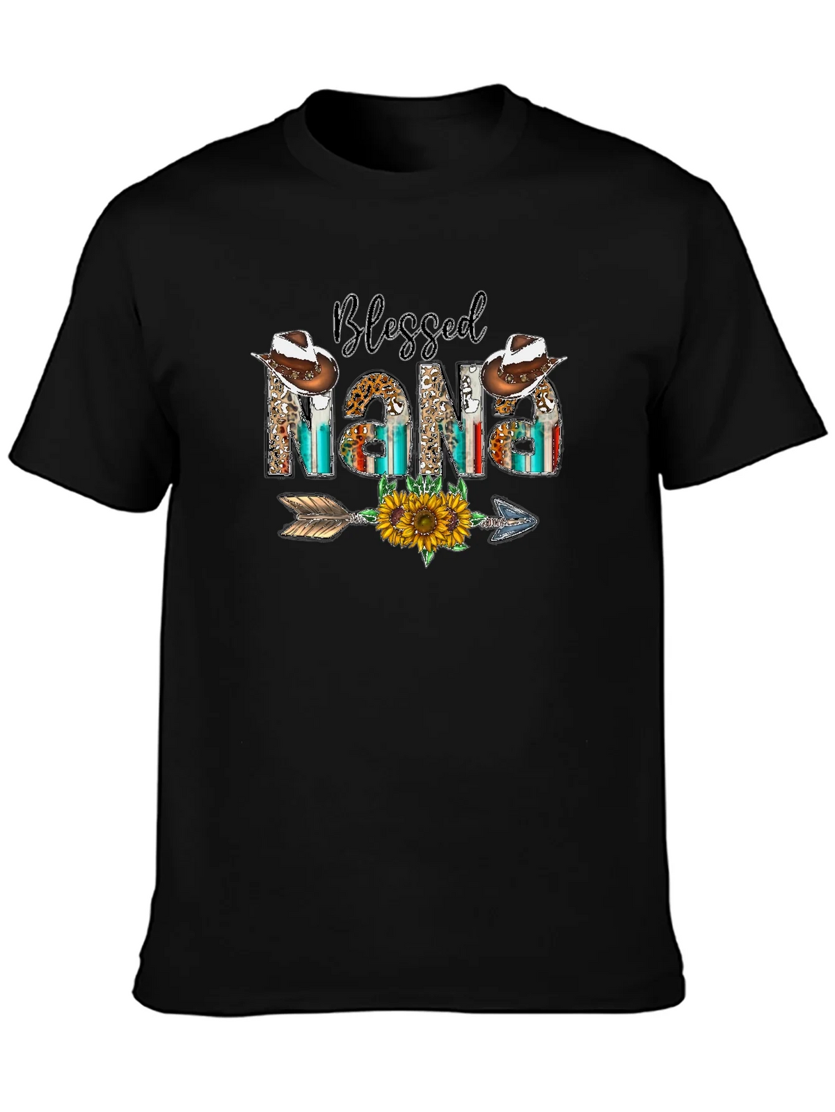 Blessed Nana Graphic T-Shirt