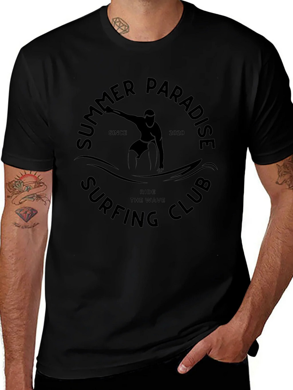 Summer Paradise Surfing Club T-Shirt product image 1
