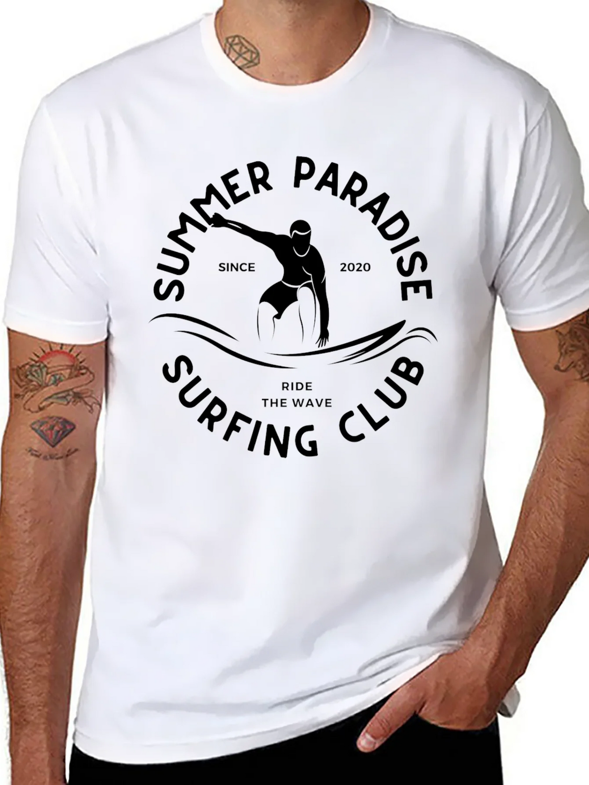 Summer Paradise Surfing Club T-Shirt product image 7
