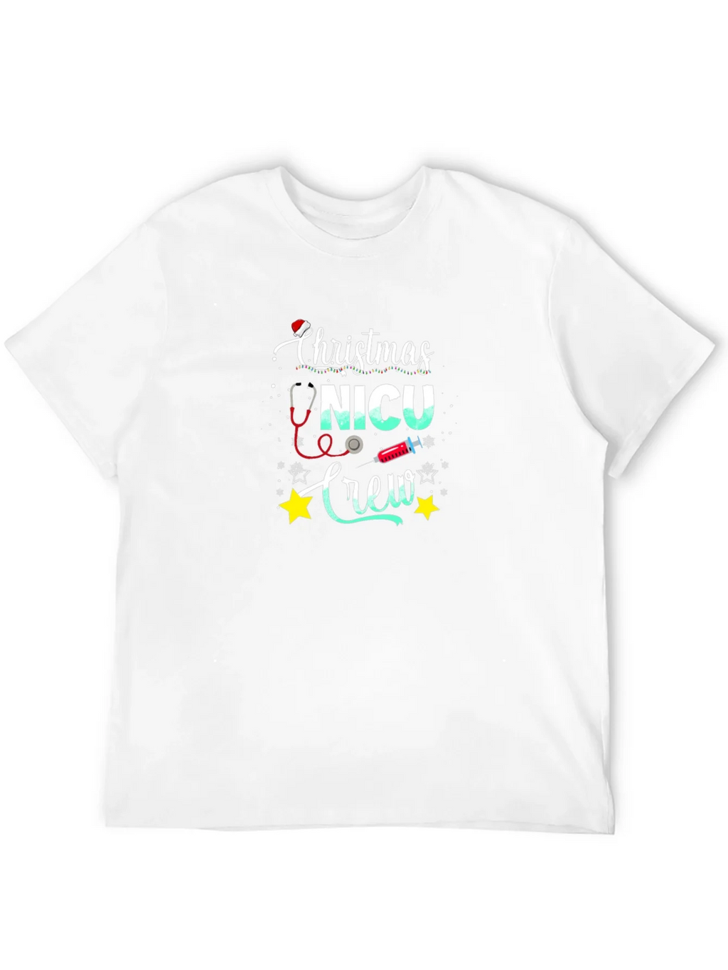 Christmas NICU Crew Graphic Tee product image 11
