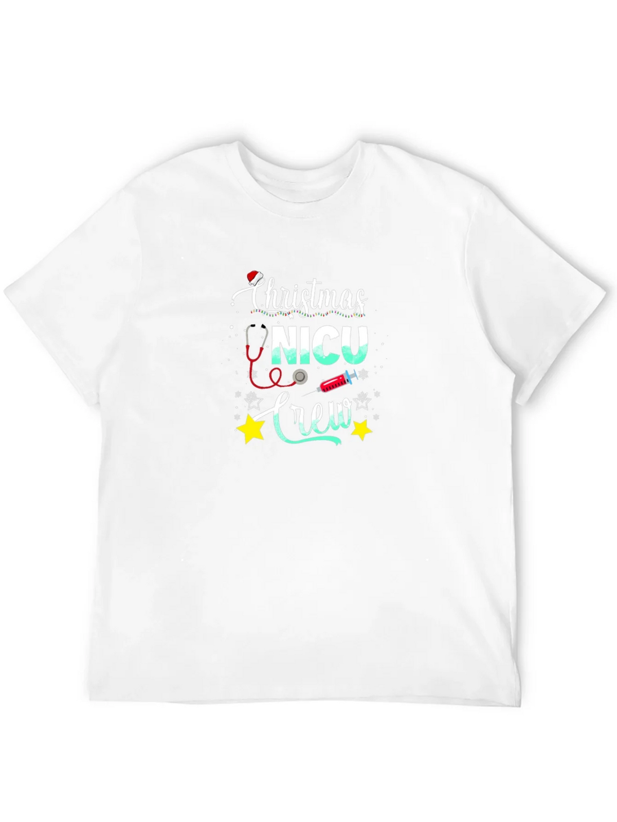 Christmas NICU Crew Graphic Tee product image 11