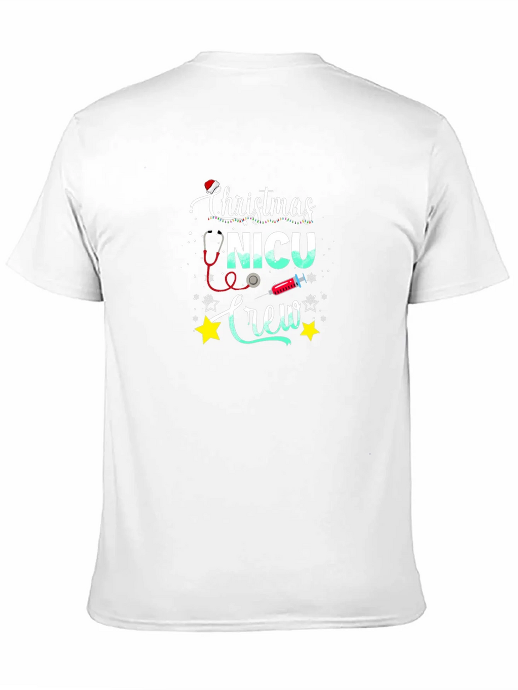 Christmas NICU Crew Graphic Tee product image 10