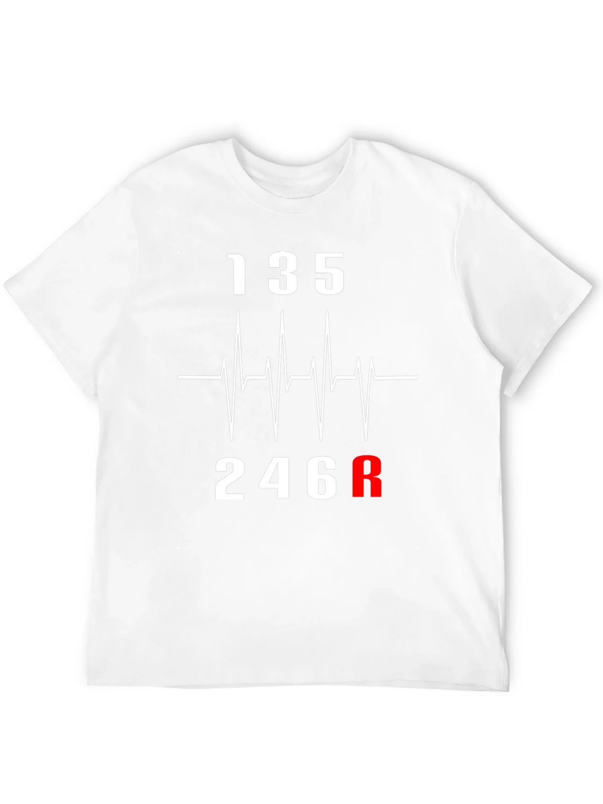 Heartbeat Gear Shift T-Shirt - Car Enthusiast Tee product image 11