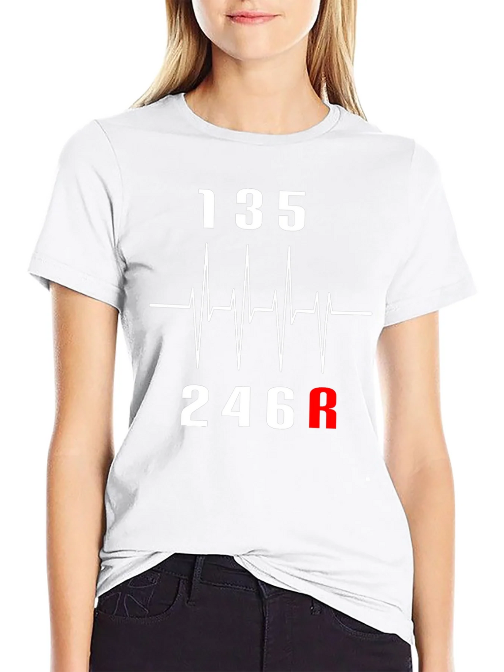 Heartbeat Gear Shift T-Shirt - Car Enthusiast Tee product image 8