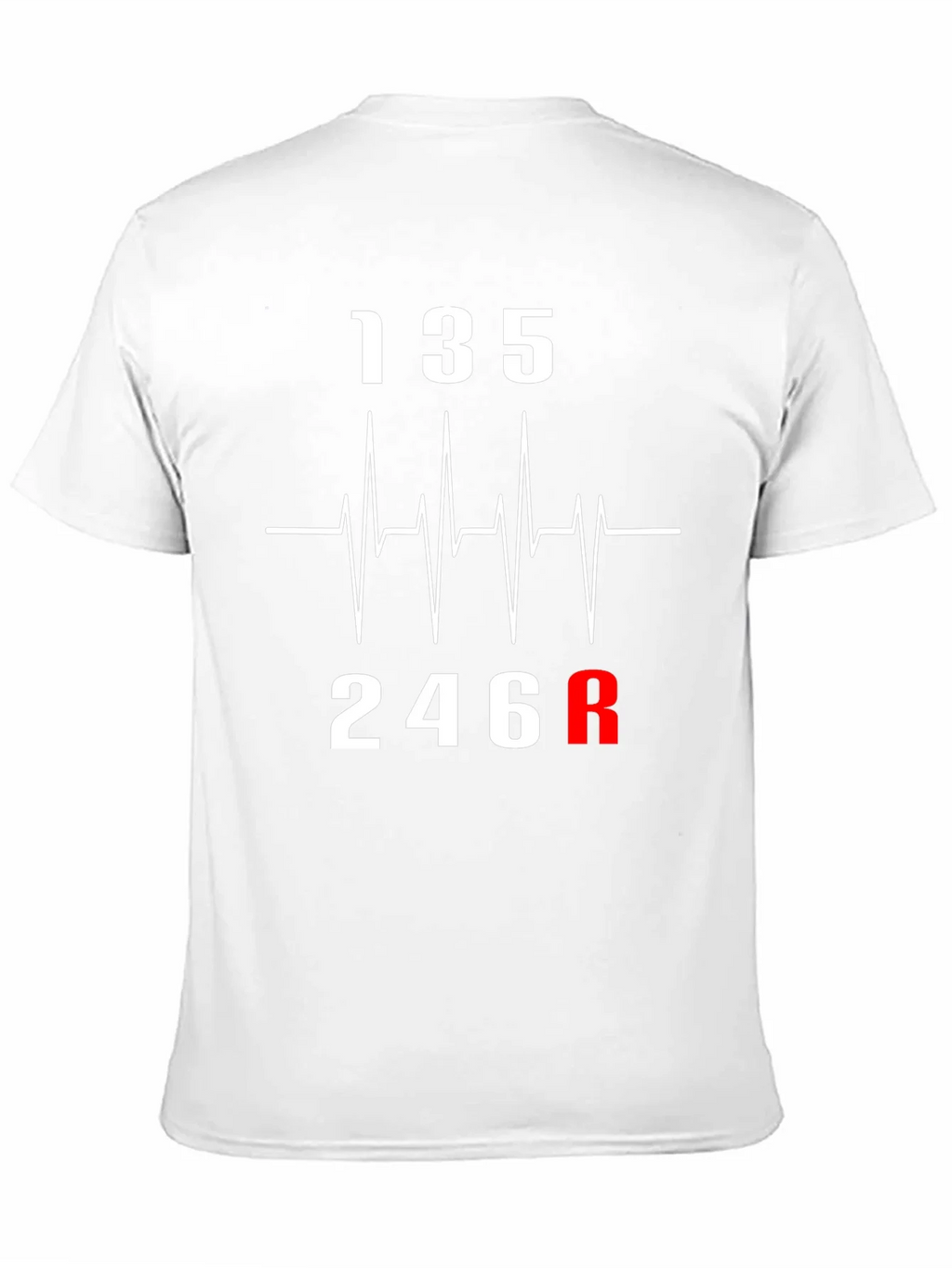 Heartbeat Gear Shift T-Shirt - Car Enthusiast Tee product image 10