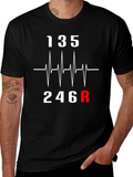Heartbeat Gear Shift T-Shirt - Car Enthusiast Tee product image 1