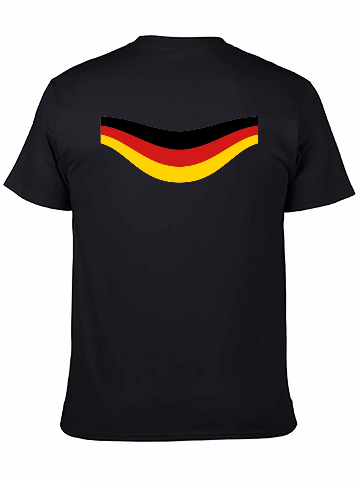 Germany Flag Graphic Black T-Shirt product image 4