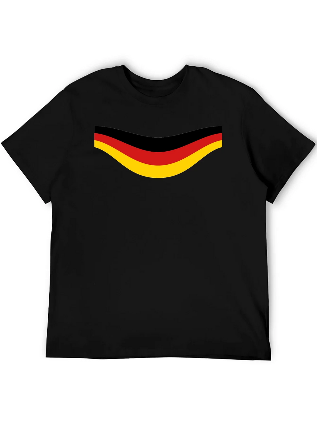 Germany Flag Graphic Black T-Shirt product image 5
