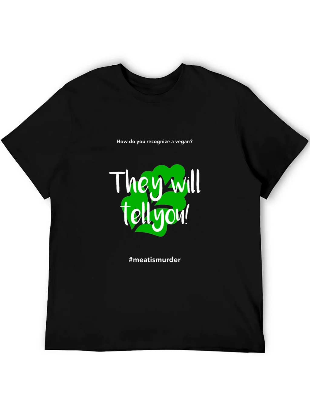 Vegan Statement T-Shirt - #meatisamurder product image 5