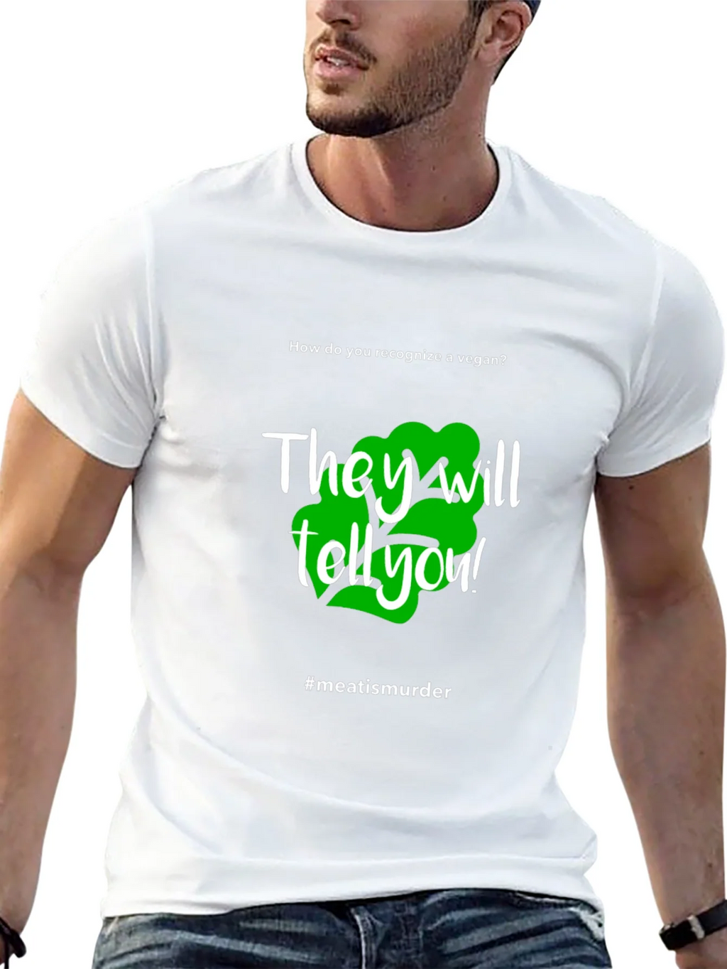 Vegan Statement T-Shirt - #meatisamurder product image 12