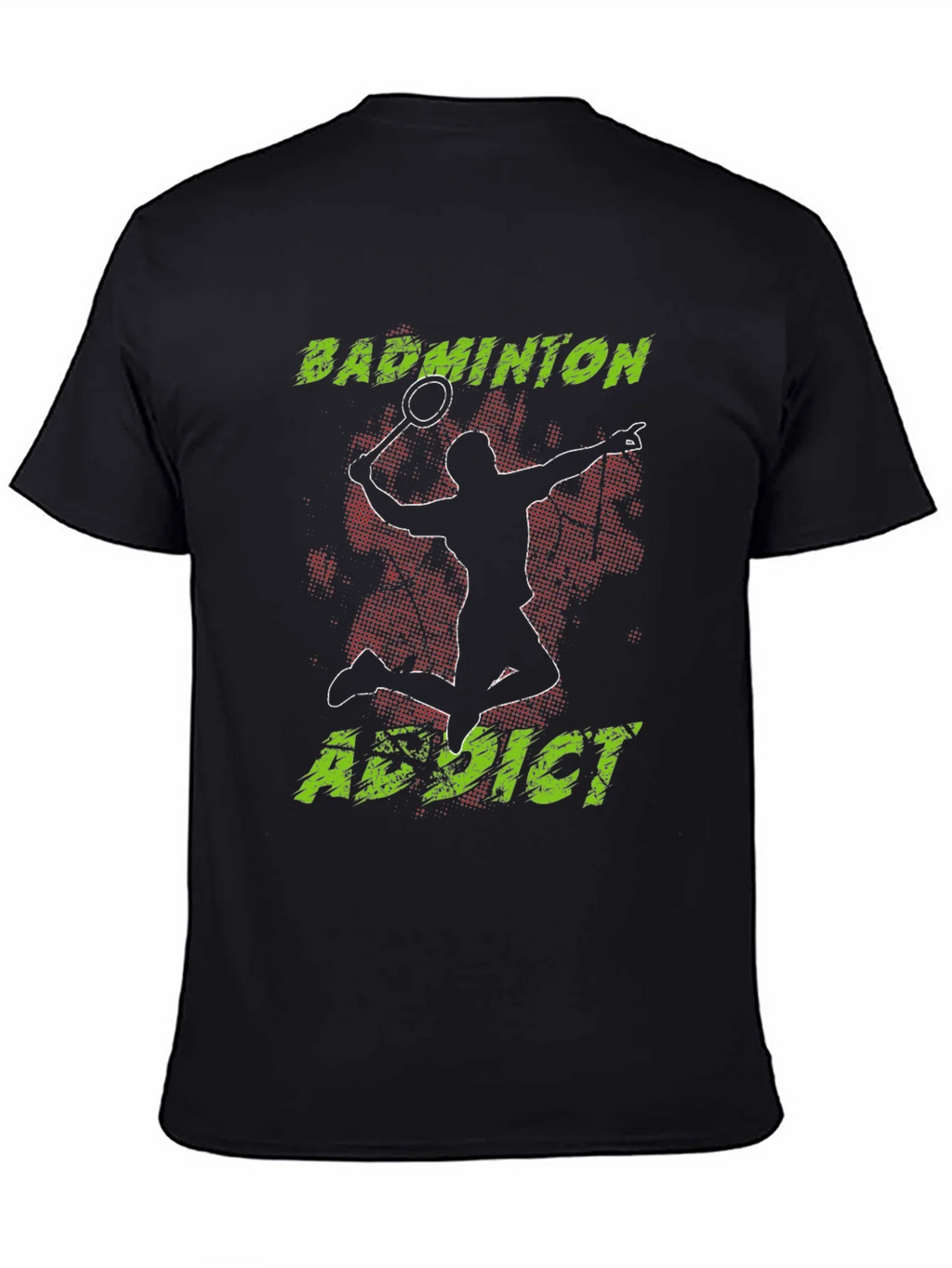Badminton Addict Graphic Tee - Black product image 4