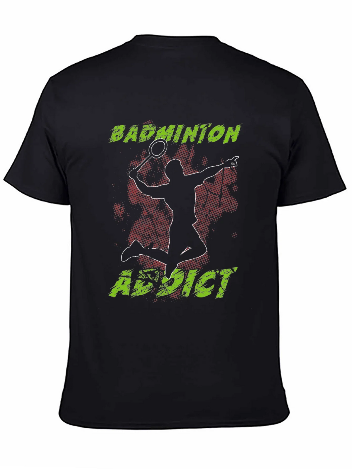 Badminton Addict Graphic Tee - Black product image 4