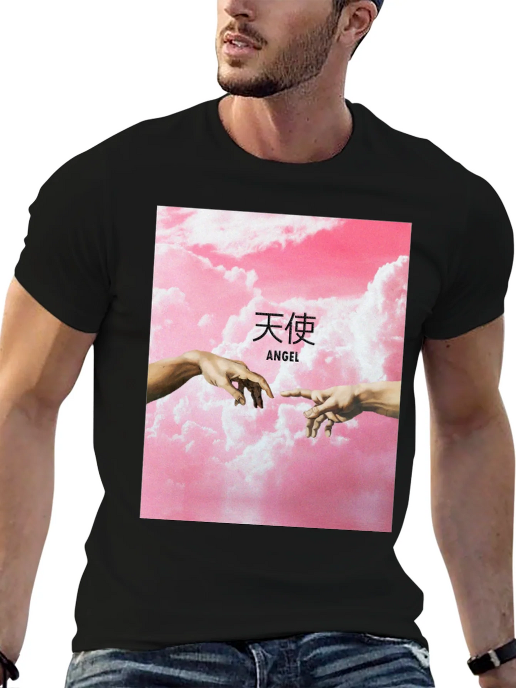 Black Angel Cloud T-Shirt product image 6