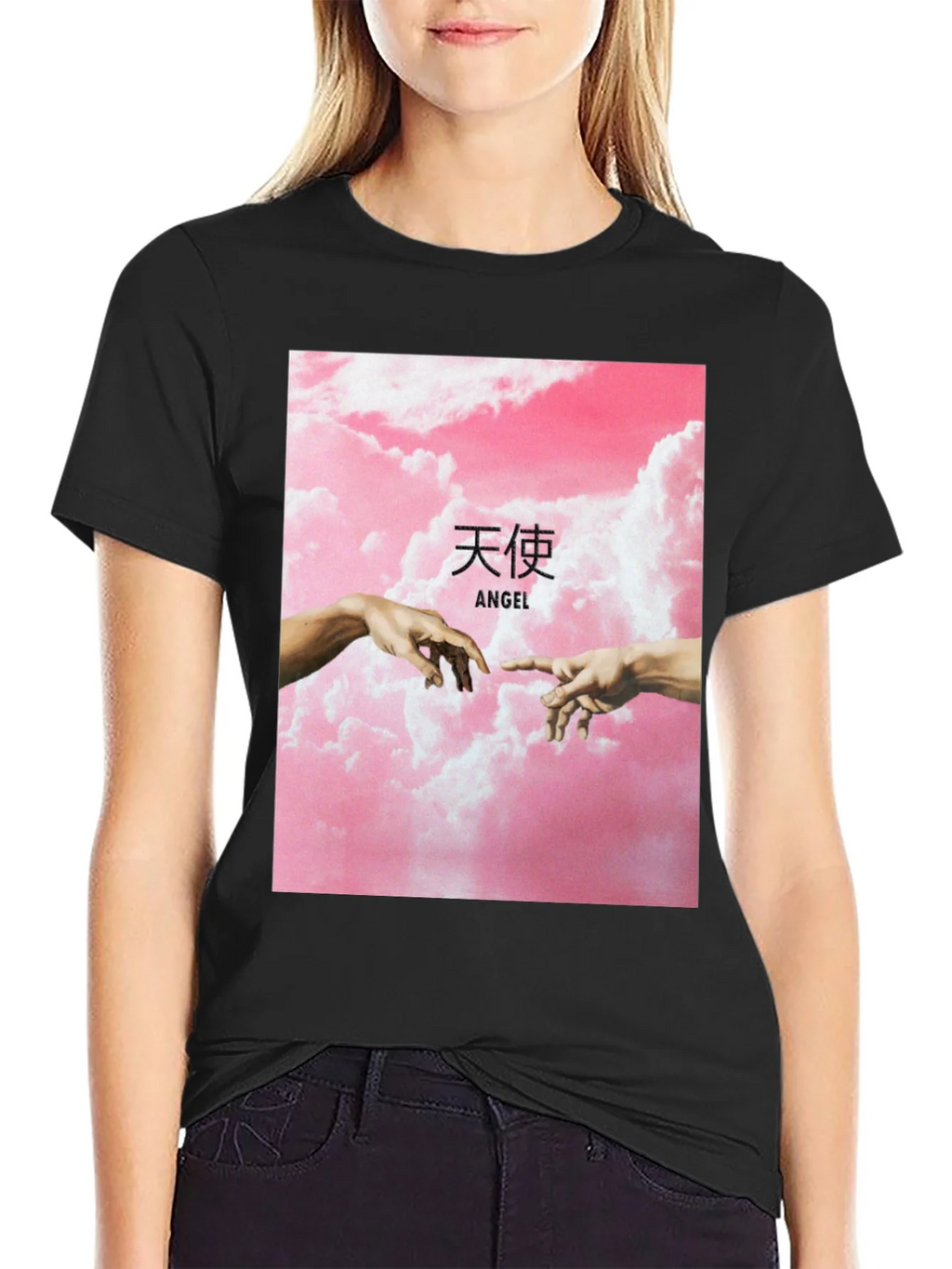 Black Angel Cloud T-Shirt product image 2