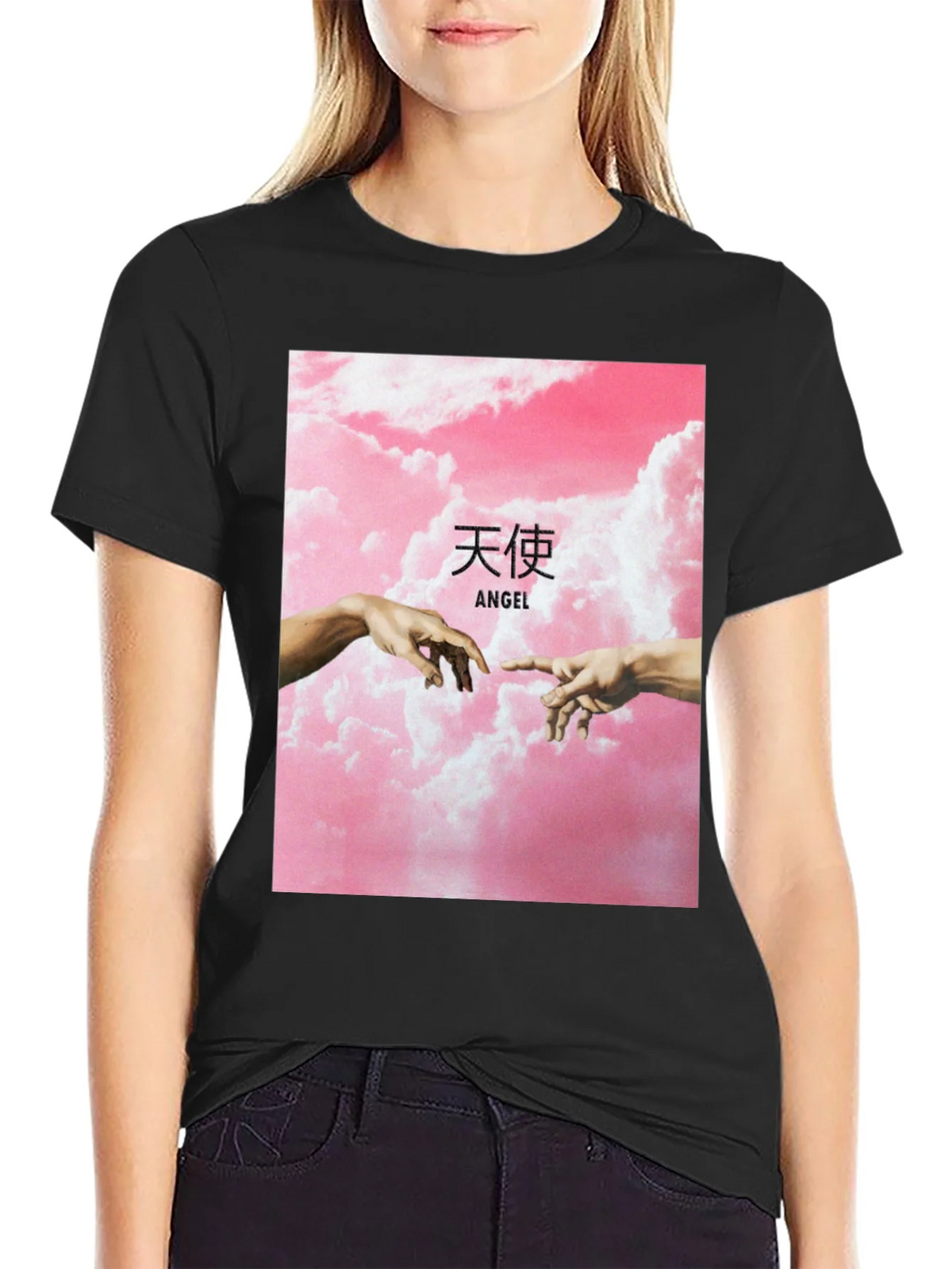Black Angel Cloud T-Shirt product image 2