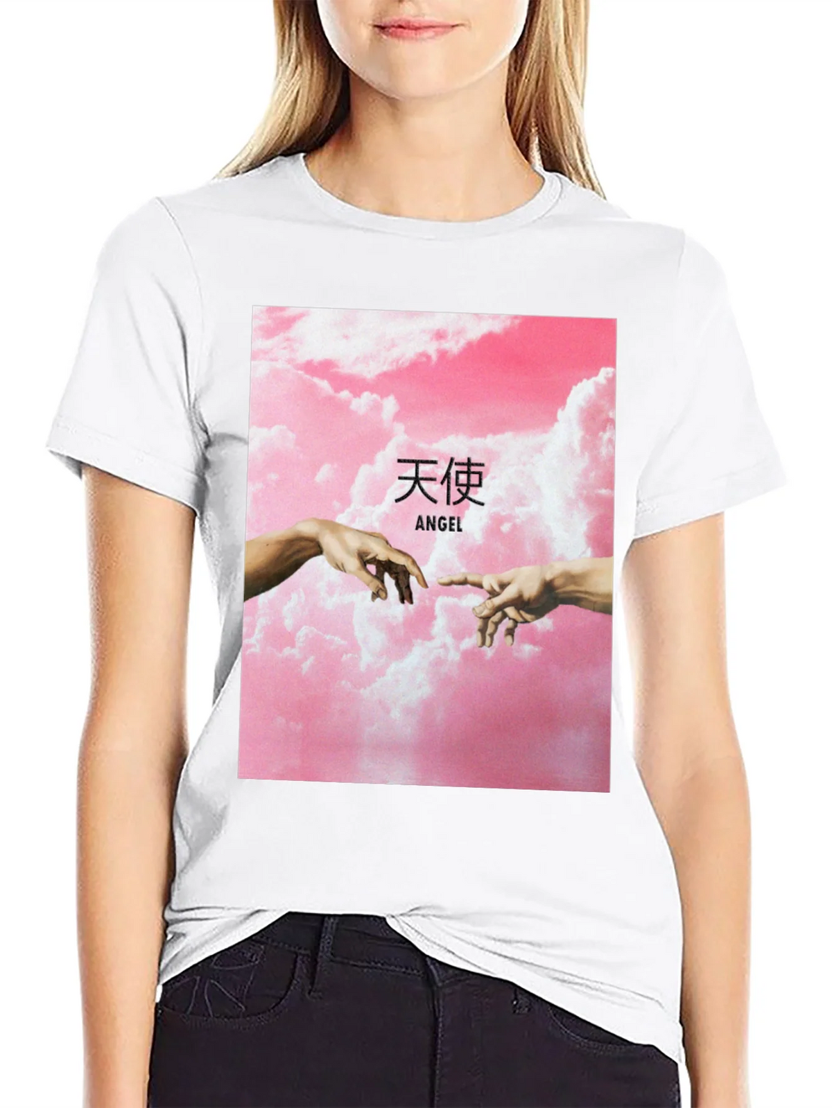 Black Angel Cloud T-Shirt product image 8