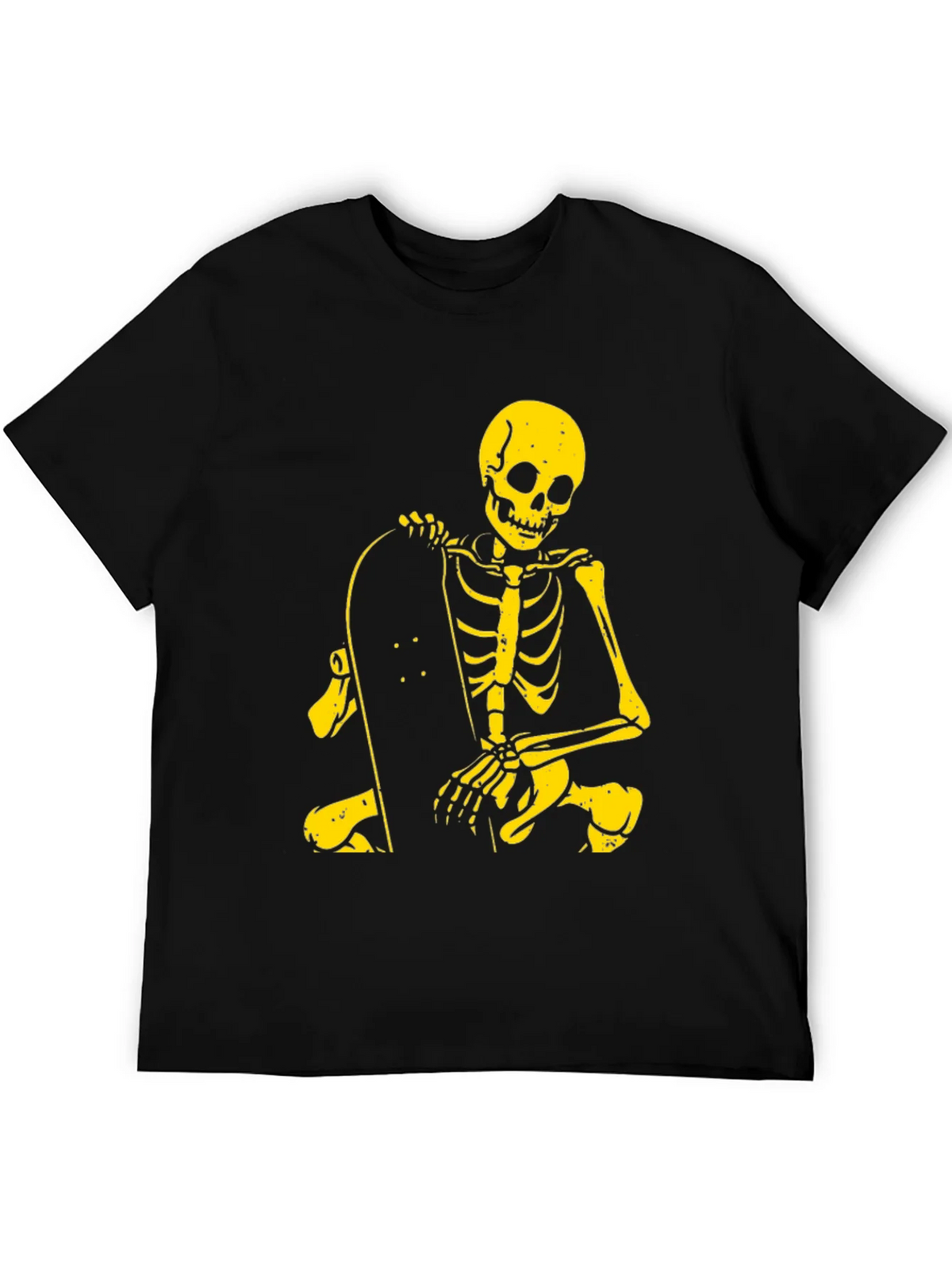 Skeleton Skateboarder Graphic Tee - Cool & Edgy product image 5